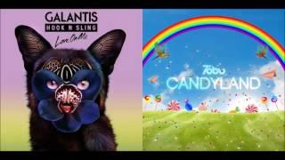 Love on Candyland (Mashup) - Galantis & Hook N Sling & Tobu