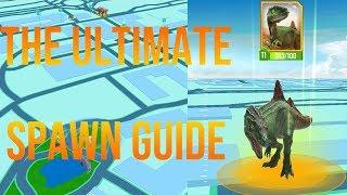 JURASSIC WORLD ALIVE: ULTIMATE SPAWN GUIDE! EVERYTHING YOU NEED TO KNOW ABOUT SPAWNS!