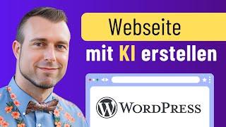 WordPress Website mit KI erstellen (kostenlos)  ZipWP Test + Tutorial