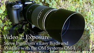 #2 Steve Ingraham’s Easy Birds and Wildlife with the OM Systems OM-1: Exposure