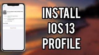 Install iOS 13 Beta 2: Profile Download - NO COMPUTER (EASY)
