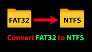 How to Convert FAT32 to NTFS Without Losing Data