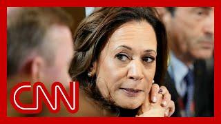 Kamala Harris was asked if she’s ready to be president. Hear her reply