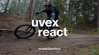 uvex react | new #mtb helmet