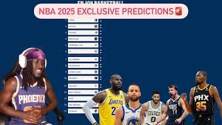 VENOM PREDICTS 2025 NBA CONF. STANDINGS!!