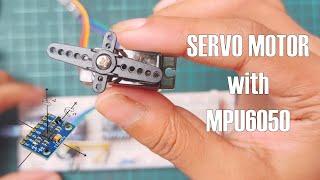 Servo Motor Controlling With MPU6050 Sensor and Arduino | MPU6050 Gyroscope Sensor