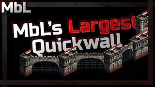 MbL's Largest Quickwall! (AoE2 Compilation)