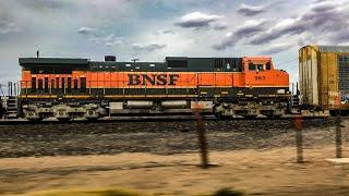 Double H1's! BNSF 963 & 1000! QLACPEA, Auto Train, Thundercab Ace, & SLABAR!! | Lbk Trains #259