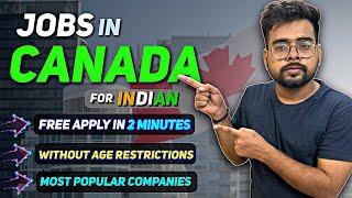 Canada Jobs For Indians 2024 | Canada Work Visa 2024 | Public Engine