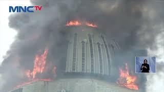 Masjid Islamic Center Terbakar, Material Mudah Terbakar dan Berjatuhan #LintasiNewsSiang 20/10