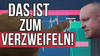 Verzweiflung: Wenn beim Trading gar nichts klappt!