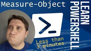 PowerShell Measure-Object