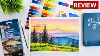 Camlin Artist Watercolour Cakes Review |Best watercolour for beginners?