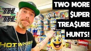 A HOT WHEELS MIRACLE!! I FOUND TWO NEW HOT WHEELS SUPER TREASURE HUNTS AT ONE STORE!! NEW PREMIUMS!!