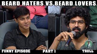 Neeya Naana Full Episode | Beard Lovers Vs Beard Haters | Funny | Chocolate boys vs Rugged | Troll