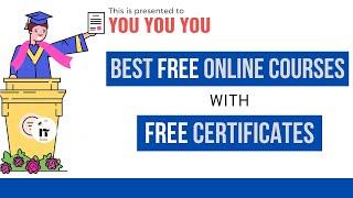 10k+ FREE IT Courses | Get FREE Certificates | Anyone can learn