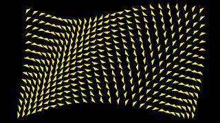 Animation Illusion of a living surface made of rotating triangles [Javascript, GSAP]