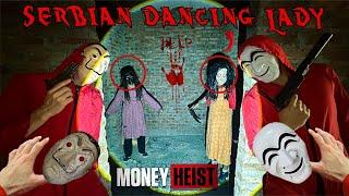 MONEY HEIST ESCAPING SERBIAN DANCING LADY 59 | Epic Parkour POV HORROR Movie Chase