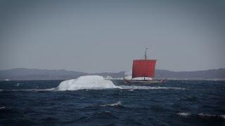 Sailing from Greenland to Newfoundland