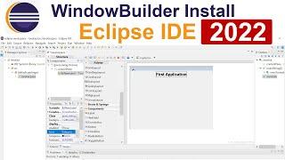 Windows Builder install in Eclipse IDE