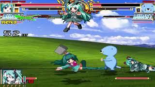 NICK54222 MUGEN: Hatsune Miku & Reisen Udongein Inaba VS Bonobono & Nayuki Minase