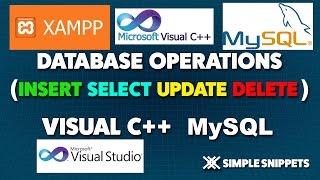 Introduction to Database Connectivity in Visual C++ and MySQL Database