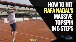 How To Hit The Perfect Topspin Tennis Forehand Just Like Rafa Nadal In 5 Simple Steps I JM Tennis