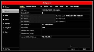 How to Enable/Disable DHCP on an Arcdyn NVR