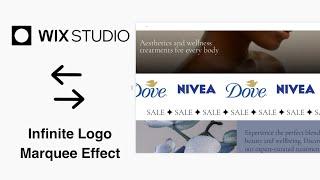 How to Create Infinite Logo Carousel in Wix Studio