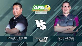 John Askew VS Tadashi Smith - 2022 APA 9-Ball Shootout Finals - Black Tier