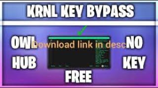 How to Get KRNL key for FREE Roblox Hack scripts KRNL key BYPASS No key For KRNL