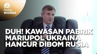 Duh! Kawasan Pabrik Mariupol Ukraina Hancur Dibom Rusia