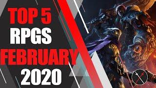 Top 5 NEW RPGs of FEBRUARY 2020 (4K 60FPS)