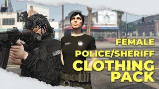 [EXCLUSIVE] POLICE/SHERIFF EUP FEMALE CLOTHES PACK - FIVEM GTA V