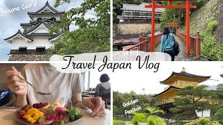 travel japan to Shiga and Kyoto | largest lake Biwa Lake, Golden & Silver Pavilion