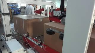 Automatic sealing and strapping machine | YUPACK