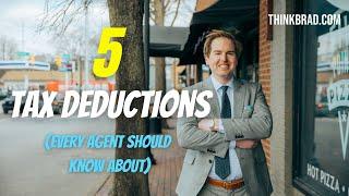 Top 5 Tax Deductions For EVERY Real Estate Agent