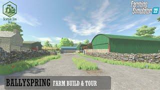 Ballyspring Farm Build | Farm Tour | Timelapse | Farming Simulator 22 | FS22 | Farming Simulator