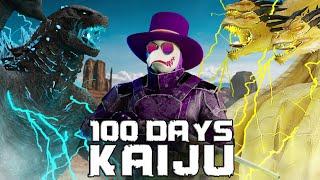 I Spent 100 Days in Kaiju ARK... Here's What Happened