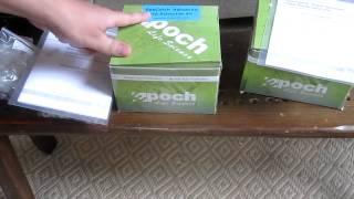 Unboxing of PCR cleanup kit and plant genomic DNA extraction kit