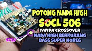 🟣Modif socl 506 terbaru 2024 Potong nada high bass super horeg