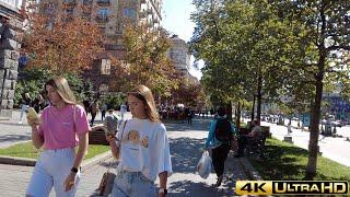 Kyiv, Ukraine Street Walk, August 2021 [4K HDR]