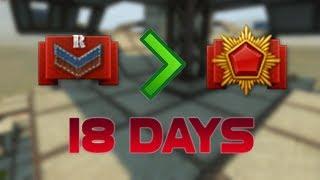 Tanki Online Recruit To Generalissimo In 18 DAYS!? (WORLD RECORD)