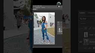 Cara Bikin Background Foto Jadi Blur ala DSLR #shorts #photoshoptricks