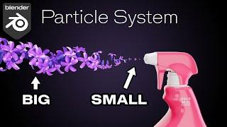 From small to BIG: Particle System in Blender