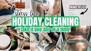 STRESS FREE HOLIDAY CLEANING MOTIVATION : MAKE A LIST, CHECK IT ONCE!