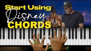 How to Use DISNEY Piano Chords for Gospel, Worship & Talk Music