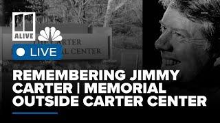 Live stream of camera outside Jimmy Carter Presidential Library & Carter Center