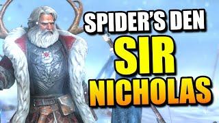 BEAT SPIDER'S DEN 25 WITH SIR NICHOLAS, ALL STAGES  ||  RAID SHADOW LEGENDS RPG