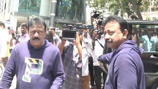 Ram Gopal Varma At Panjagutta Police Station | Friday Poster